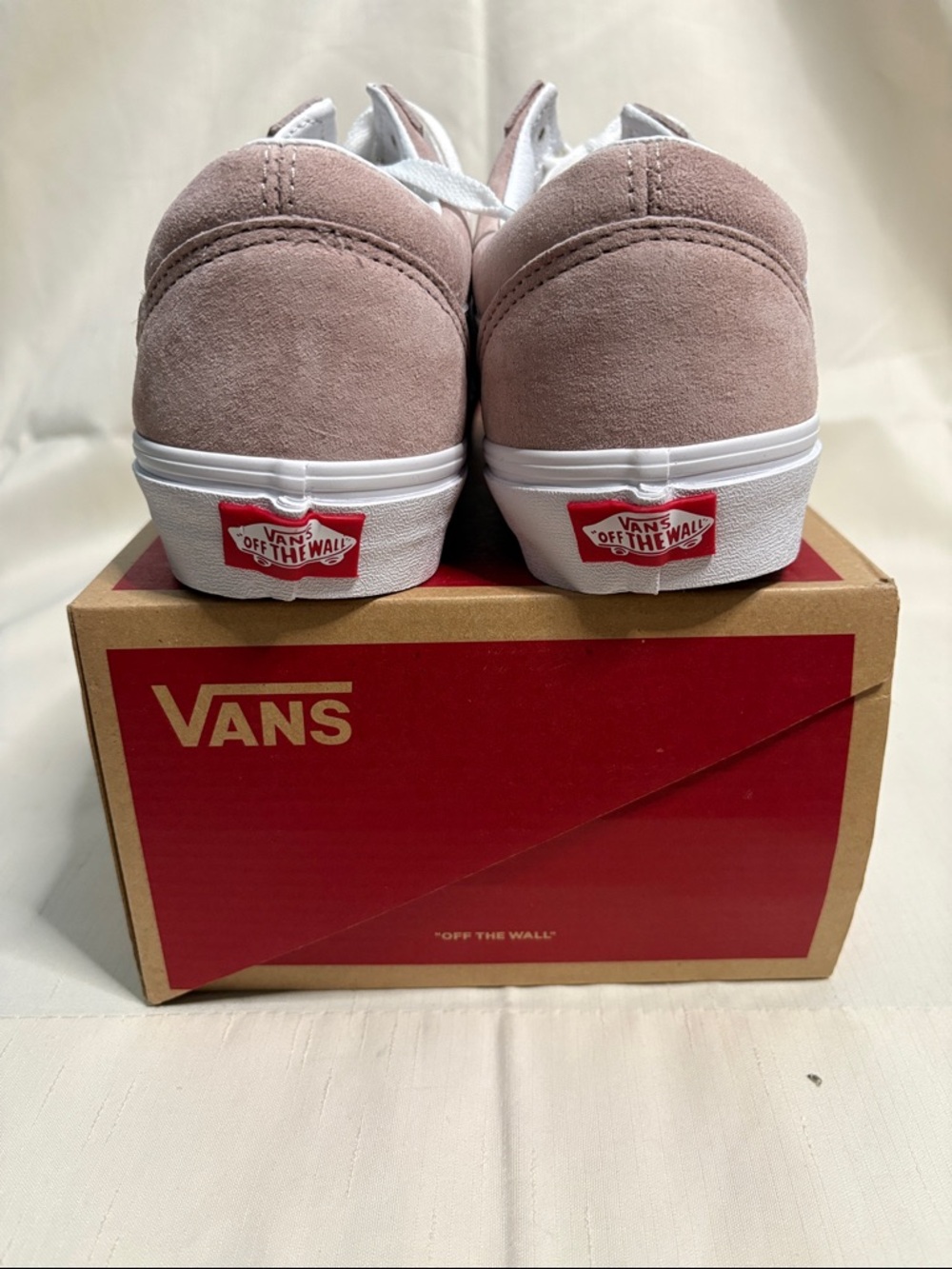 Vans Old Skool Pig Suede Sneakers - Taupe - Picture 4 of 10